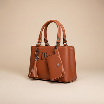 Chic Tan Dior-Inspired Mini Tote 0071