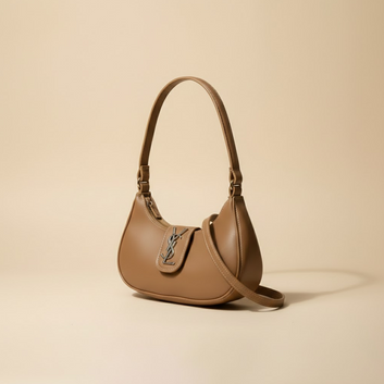 Sleek YSL Light Brown Handbag 0057
